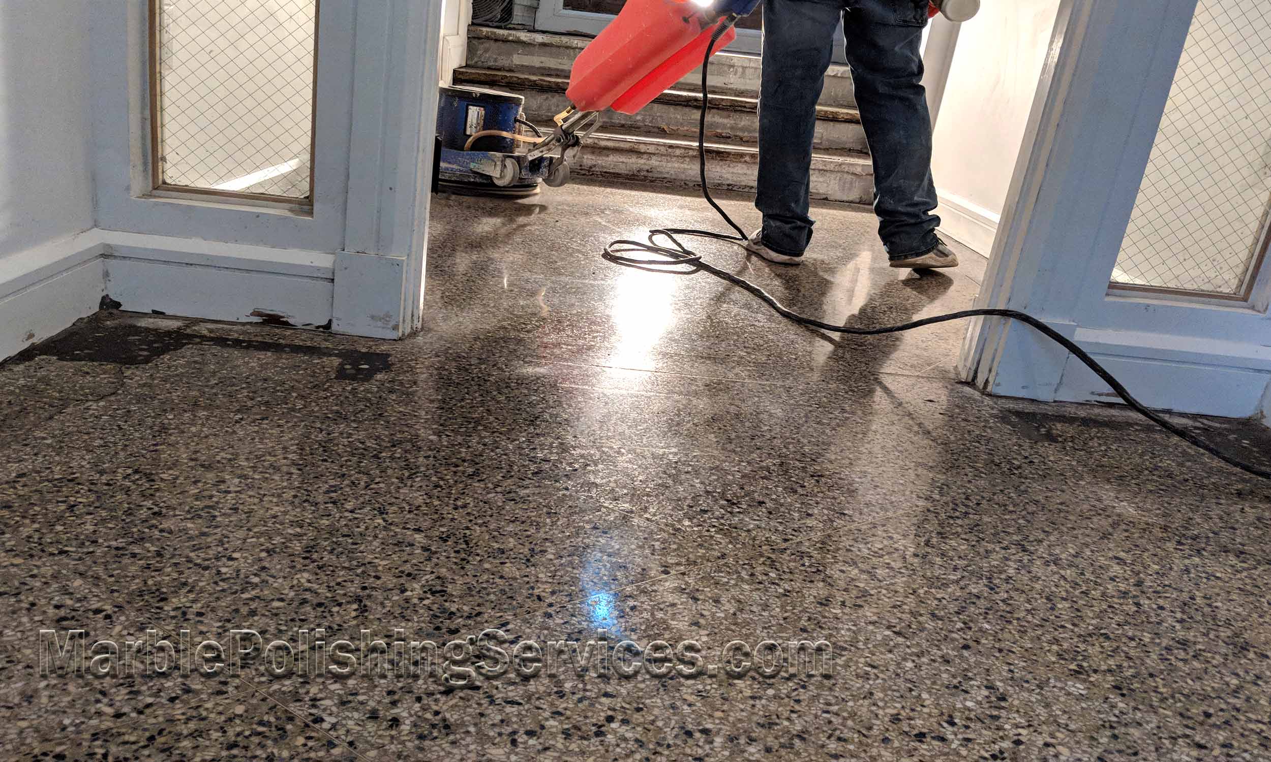 Terrazzo Floor Restoration Stone Countertop Repair Service And