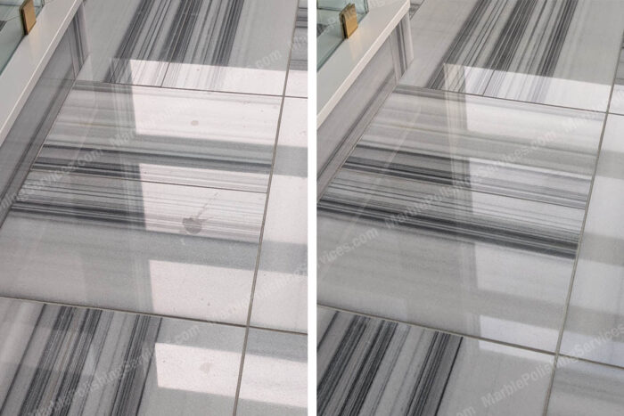 Remove Watermarks from Marble Floor Professional Marble